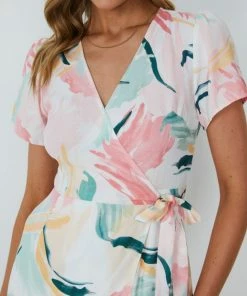 Style Box DRESSES Genakar Dress - White Print