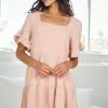 Style Box DRESSES Georgiana Dress - Light Pink 2 Style Box DRESSES Georgiana Dress - Light Pink