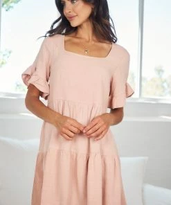 Style Box DRESSES Georgiana Dress - Light Pink