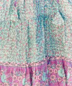 Jaase Gigi Mini Dress - Aqua Print DRESSES 9 Jaase Gigi Mini Dress - Aqua Print DRESSES