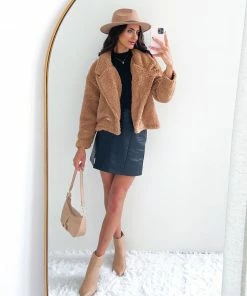 Sassy Hills Fashion Gillian Jacket - Dark Tan