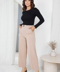 Miracle Fashion Glaycene Knit Top - Black