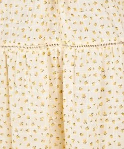 Into Fashion CLOTHING Gleci Skirt - Yellow Print