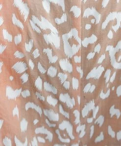 Desire CLOTHING Gossamer Playsuit - Peach Print 11 Desire CLOTHING Gossamer Playsuit - Peach Print