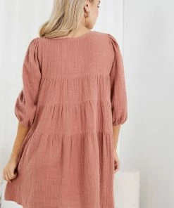 Desire Grasya Dress - Rust DRESSES