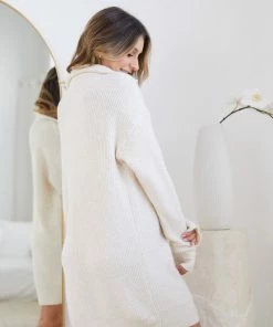 Miracle Fashion DRESSES Grettel Knit Dress - Beige