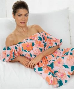 Pink Diamond DRESSES Guinn Dress - Pink Print