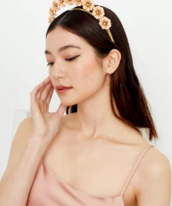 Angel Whisper ACCESSORIES Bloomed Headband - Pink