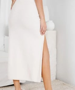 Desire CLOTHING Hannae Skirt - Cream