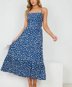 Rock Denim DRESSES Harmonie Dress - Blue Spot