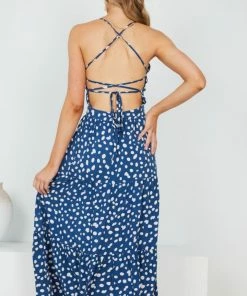 Rock Denim DRESSES Harmonie Dress - Blue Spot