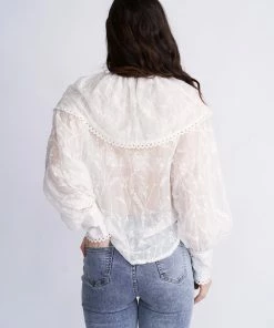 Ivory And Chain Harmony Shirt - White