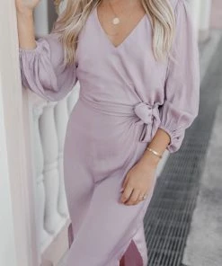 White Closet Heather Dress - Blush