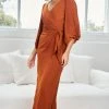 Esther The Label DRESSES Heather Dress - Terracotta 1 Esther The Label DRESSES Heather Dress - Terracotta