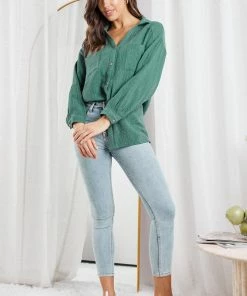 Style Box Helenus Shirt - Green CLOTHING