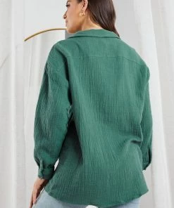 Style Box Helenus Shirt - Green CLOTHING