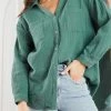 Style Box Helenus Shirt - Green CLOTHING