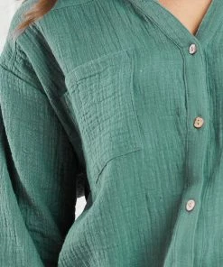Style Box Helenus Shirt - Green CLOTHING