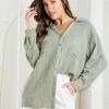 Style Box CLOTHING Helenus Shirt - Sage