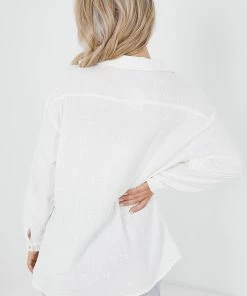 Style Box Helenus Shirt - White CLOTHING