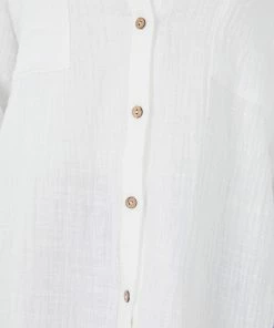 Style Box Helenus Shirt - White CLOTHING 15 Style Box Helenus Shirt - White CLOTHING