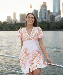 WeLove Fashion Hensley Dress - Pink Print DRESSES