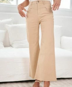 Paper Heart Hollie Pants - Light Tan