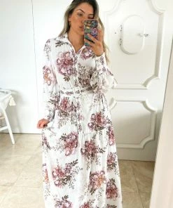 CSA (Lorraine Designs) DRESSES Amabelle Dress - White Floral