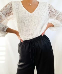 Miracle Fashion CLOTHING Trina Top - White