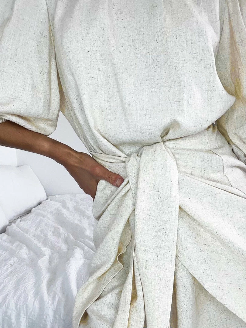 YH & Co (Chloe Yip) Essa Dress - Beige 6 YH & Co (Chloe Yip) Essa Dress - Beige