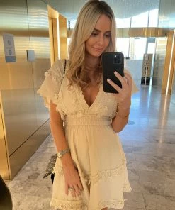 Willo Fashion DRESSES Philomena Dress - Beige 9 Willo Fashion DRESSES Philomena Dress - Beige