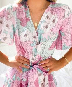 Ebby And I DRESSES Given Dress - Pink Floral