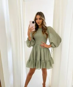 Willo Fashion Sarina Dress - Sage