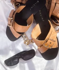 Billini Shoes Warley Slides - Desert Print