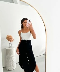 Dream House CLOTHING Barbara Skirt - Black