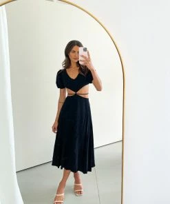 Evermore Fashion Evonne Dress - Black 12 Evermore Fashion Evonne Dress - Black