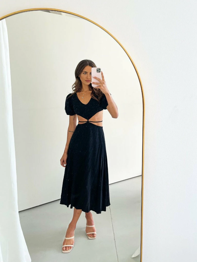 Evermore Fashion Evonne Dress - Black 7 Evermore Fashion Evonne Dress - Black