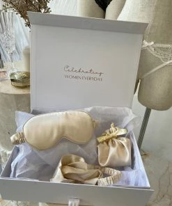 Alibaba Satin Eye Mask Pack - Champagne