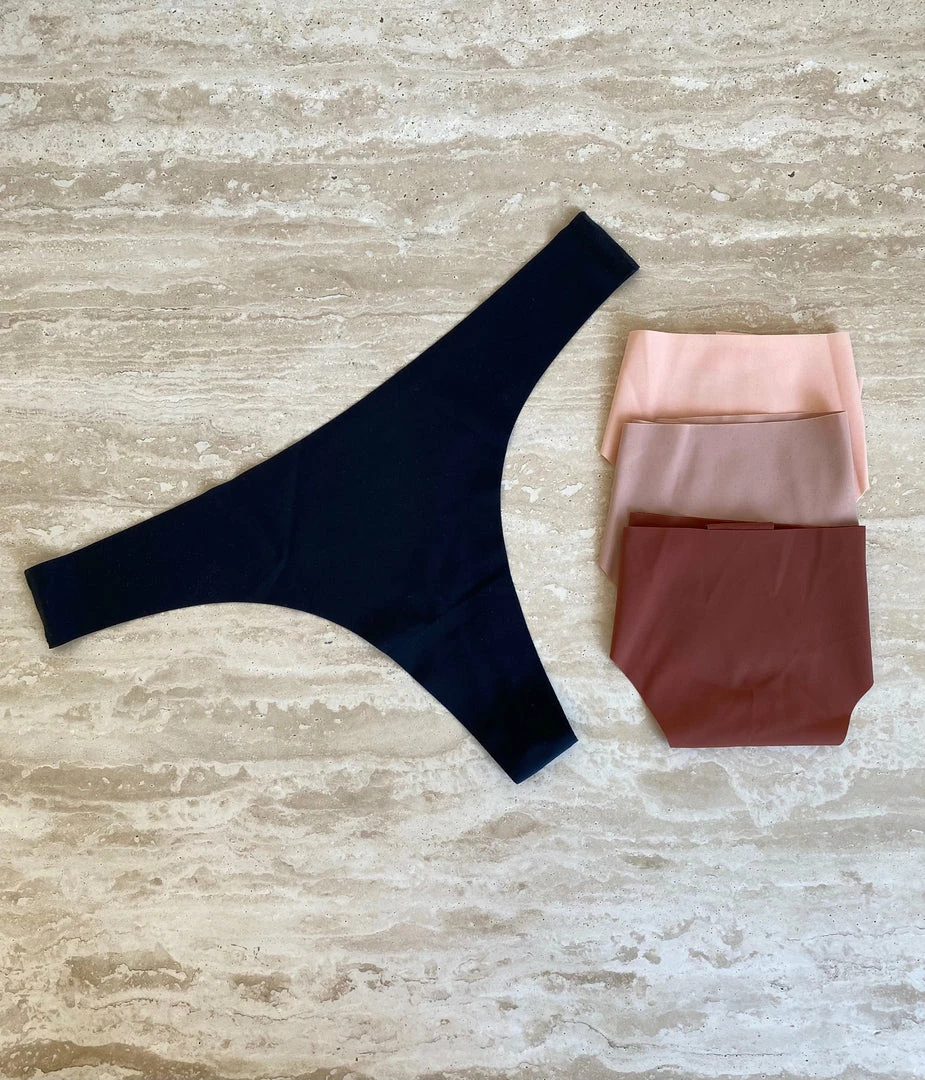 Alibaba CLOTHING Donatella Seamless Briefs - Black 5 Alibaba CLOTHING Donatella Seamless Briefs - Black