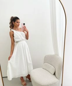 Pink Diamond CLOTHING Glenosa Skirt - White 14 Pink Diamond CLOTHING Glenosa Skirt - White