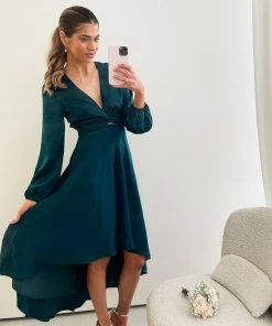Esther Luxe Bryleigh Dress - Emerald