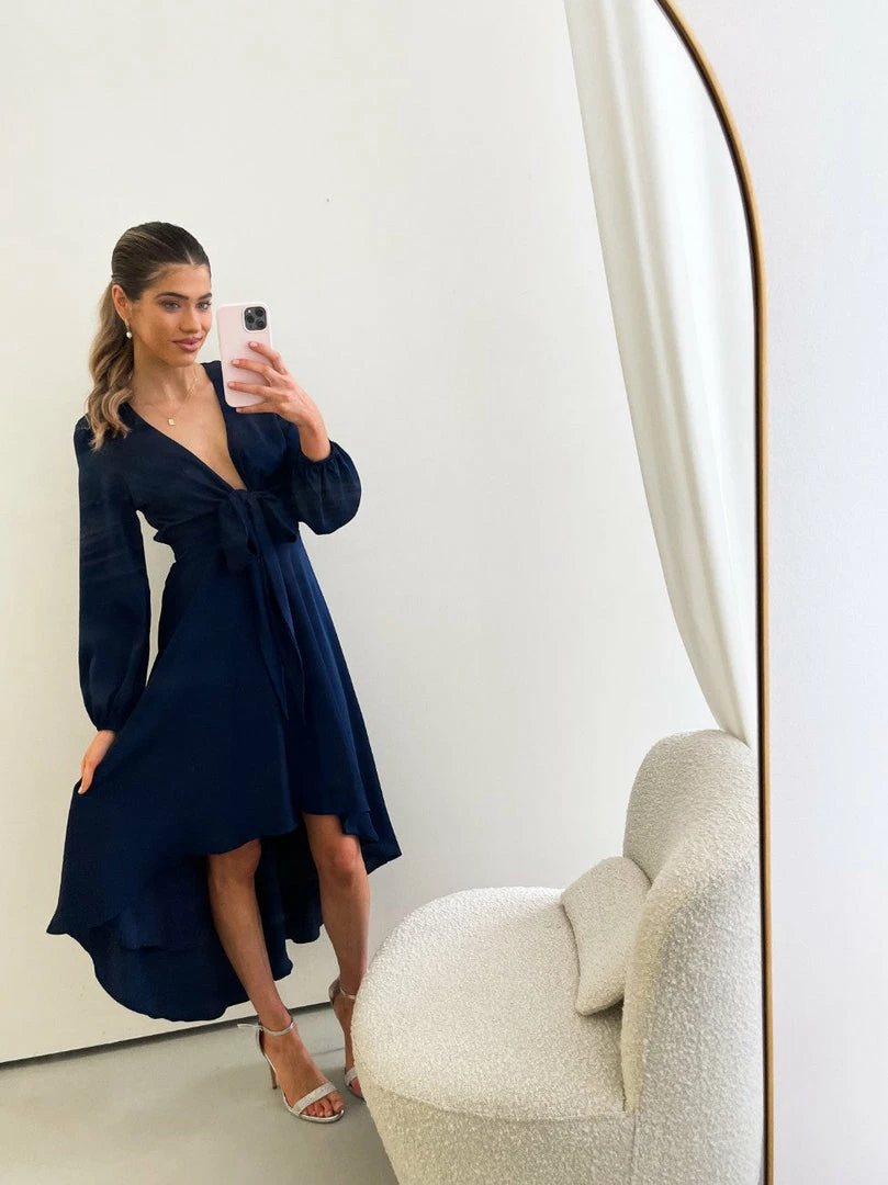 Esther Luxe DRESSES Bryleigh Dress - Navy 6 Esther Luxe DRESSES Bryleigh Dress - Navy