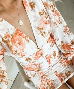 Wild Ginger DRESSES Julia Dress - Blush Floral