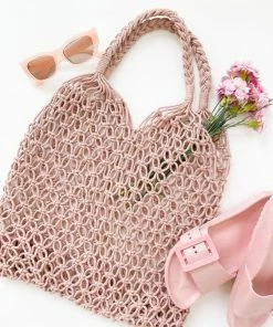 Alibaba Stormy Beach Bag - Pink ACCESSORIES