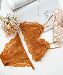 Alibaba CLOTHING Benedetta Bralette - Mustard