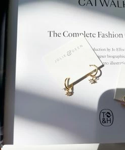 Jolie & Deen ACCESSORIES Zara Earrings - Gold