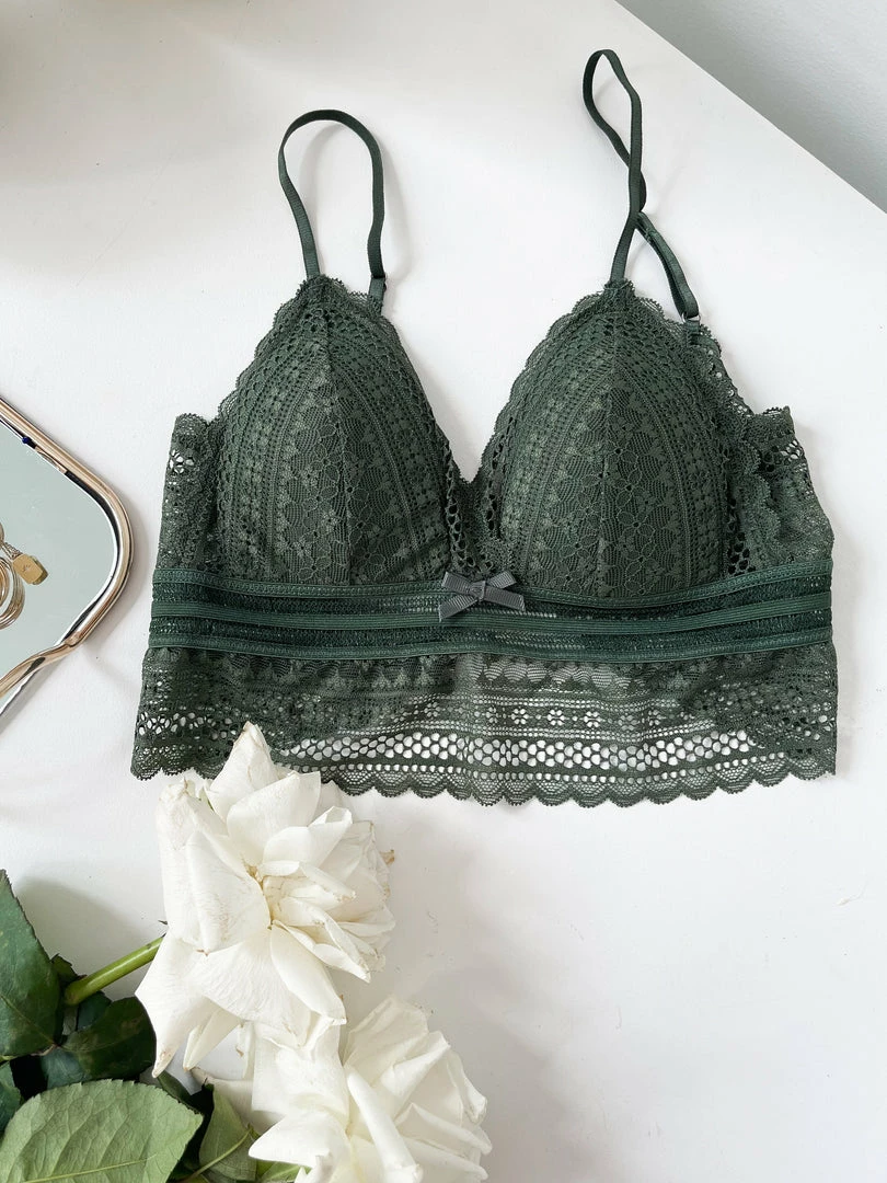 Alibaba Adalina Bralette - Dark Khaki 6 Alibaba Adalina Bralette - Dark Khaki