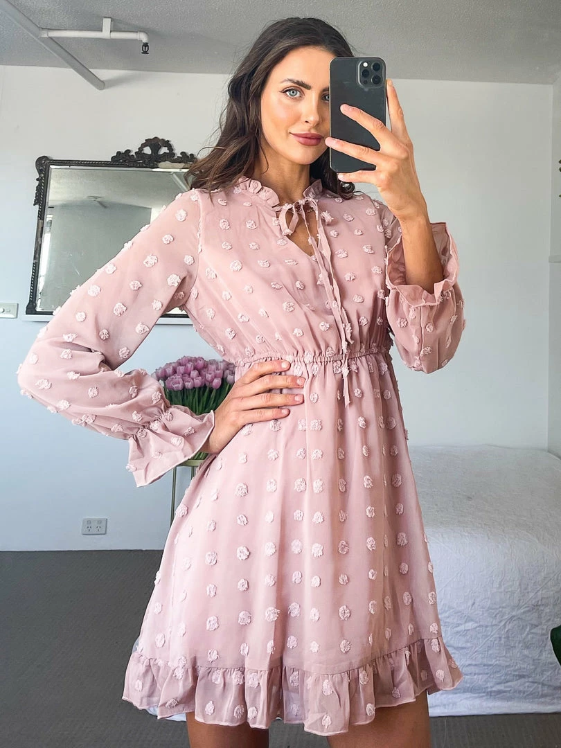 Bellisima Clothing Bessie Dress - Blush 5 Bellisima Clothing Bessie Dress - Blush