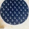 Alibaba ACCESSORIES Anchor Towel - Blue Print