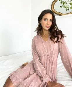 Bellisima Clothing Bessie Dress - Blush 9 Bellisima Clothing Bessie Dress - Blush